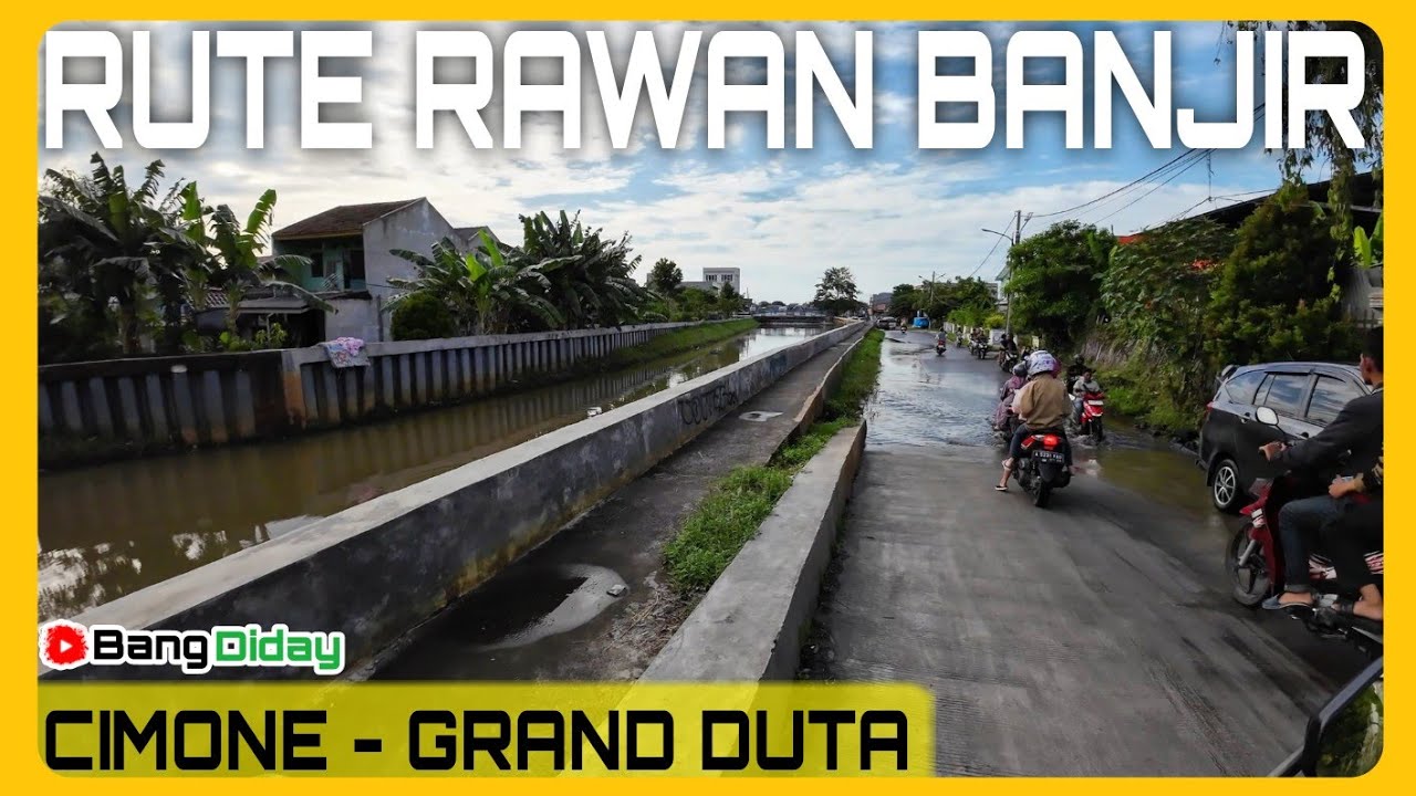 Melintasi Cimone, Taman Cibodas, Grand Duta Hingga Total Persada || Kota Tangerang