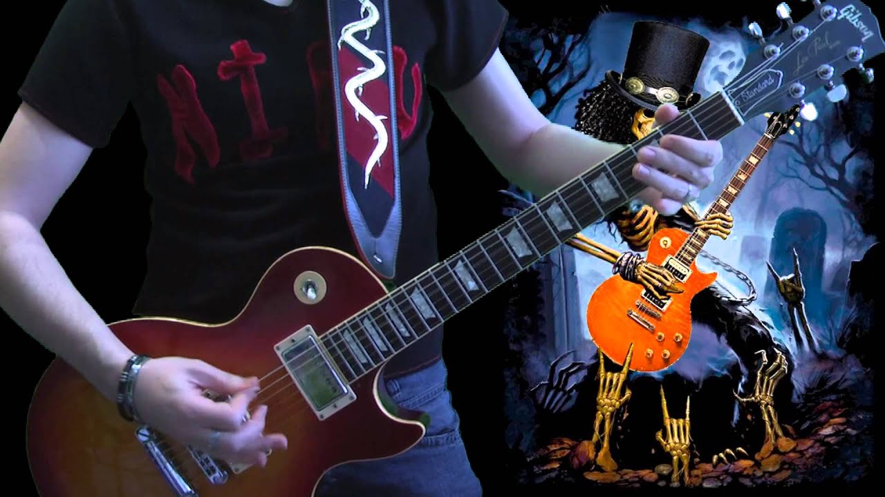 Slash & Myles Kennedy -  Halo (full cover with backing track)