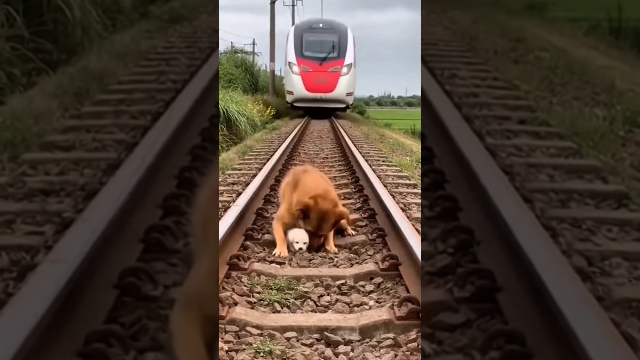 OH NO! THE TRAIN IS COMING! 😳WAIT FOR IT&hellip; 💔😭