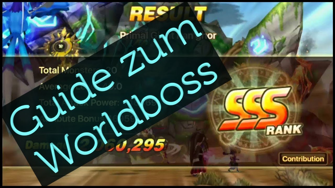 SUMMONERS WAR: World Boss Guide zum besseren Rank (German / Deutsch)