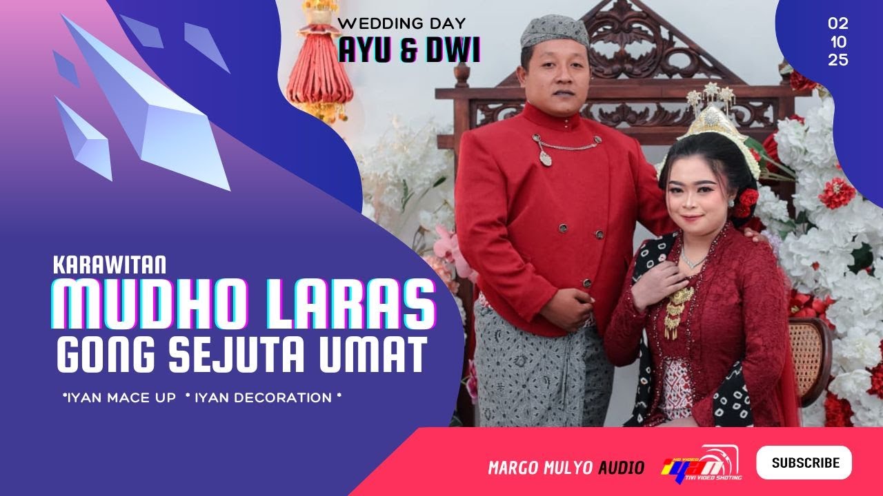 🔴LIVE KARAWITAN MUDHO LARAS || MARGO MULYO PRO AUDIO || IYAN TIVI HD ||