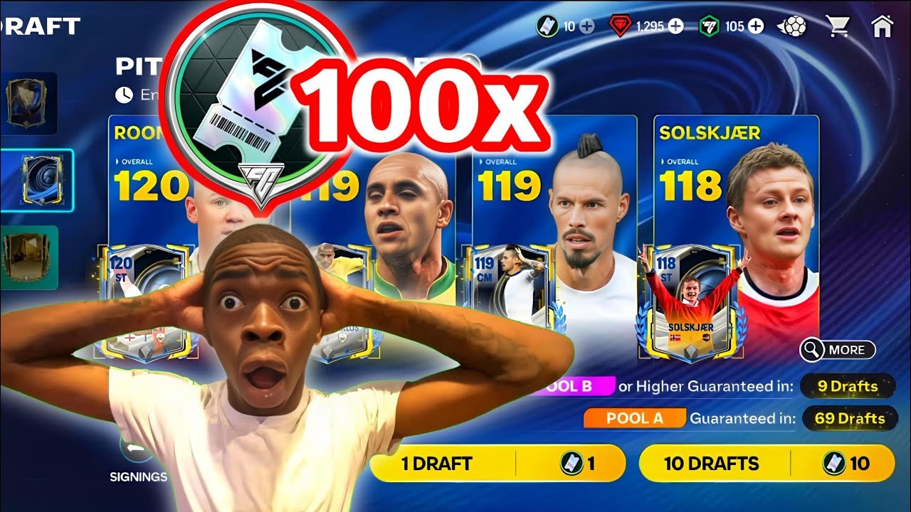 EA FC MOBILE 26 &bull; New Draft Voucher Pack Opening 100x #fcmobile #fifamobile  