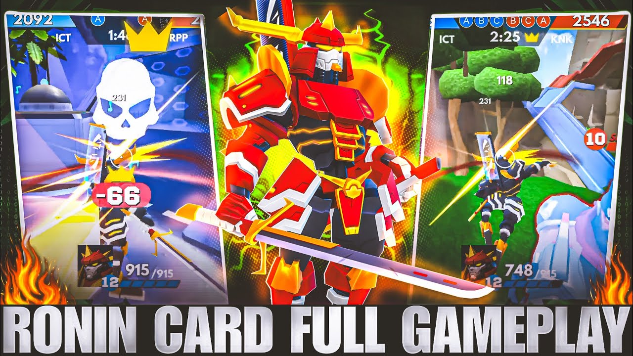 Ronin Card Gameplay - Farg Pro Shooter 🔥🤯