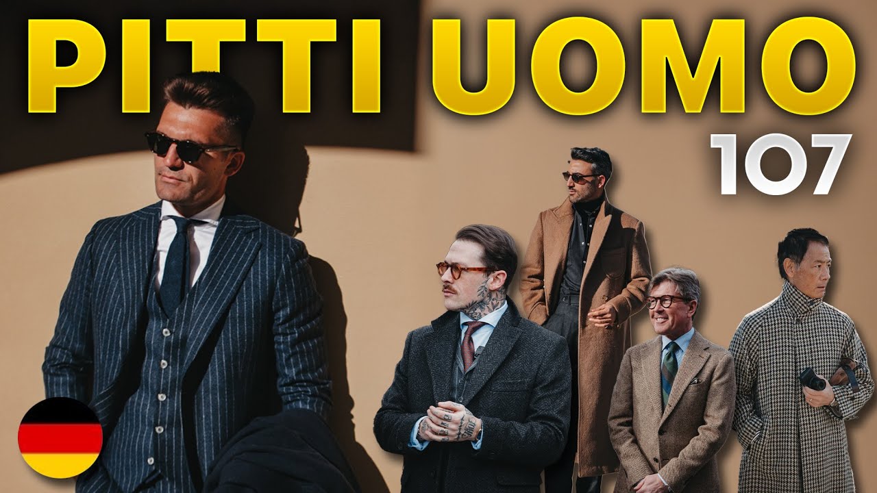 Die bestgekleideten Männer der Welt: Pitti Uomo 107