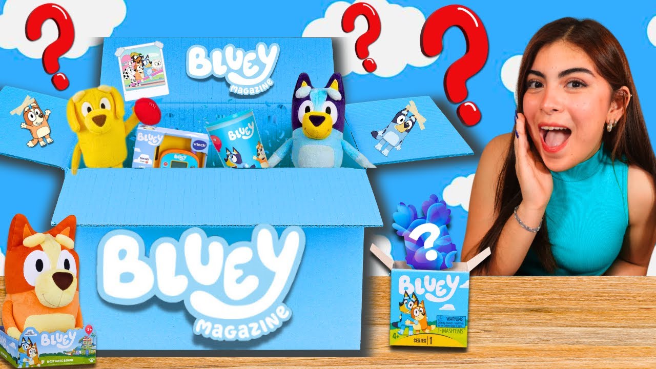 Caja GIGANTE de BLUEY😱💙