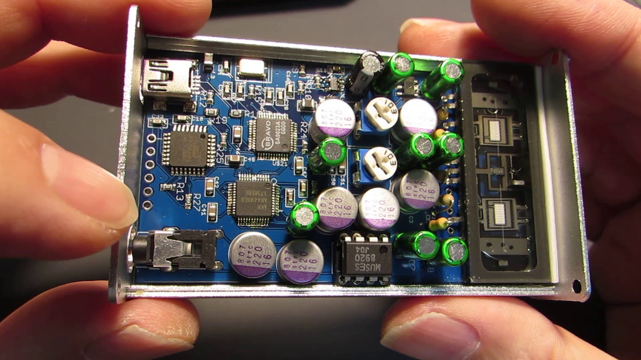 AK4490 High-resolution DAC embedded Nutube headphone amplifier