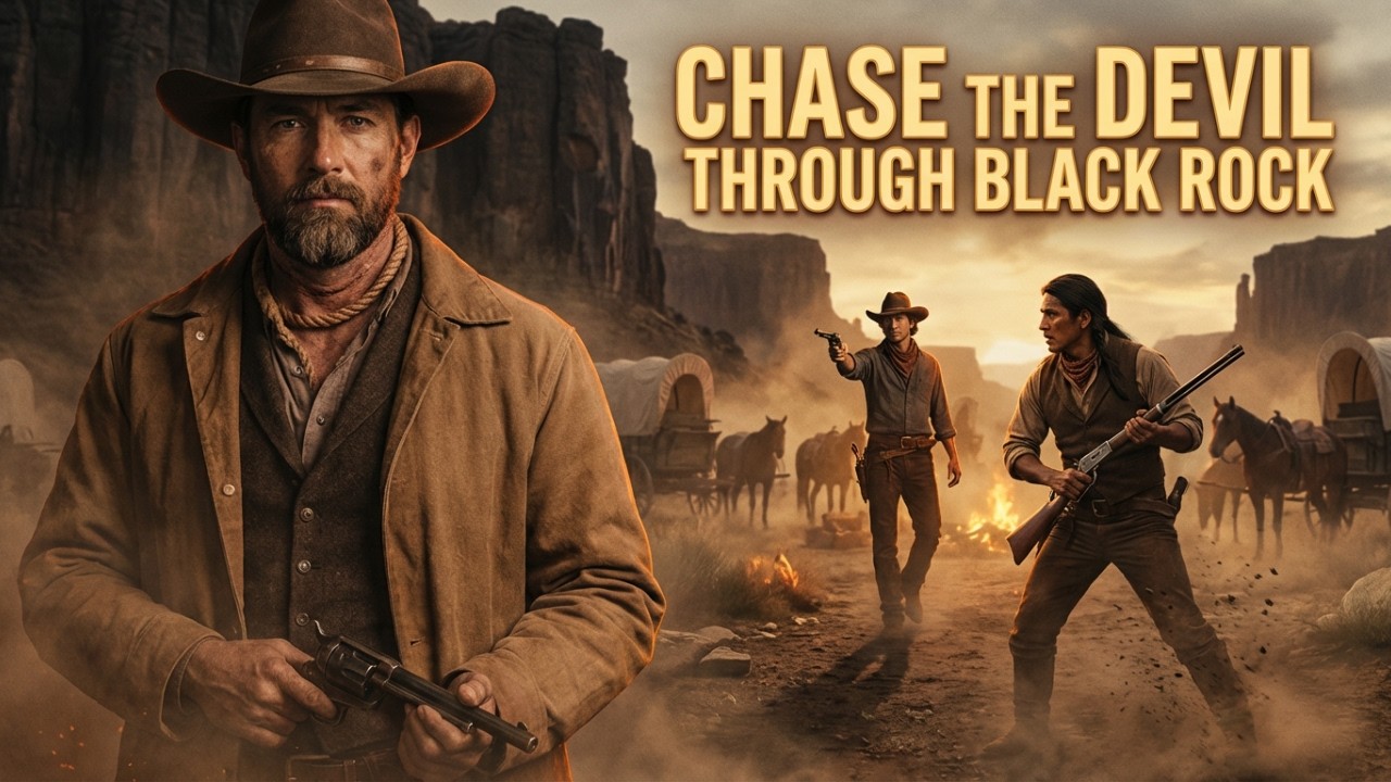 The Cowboy vs. the Gunseller: A Wild West Chase Through Black Rock