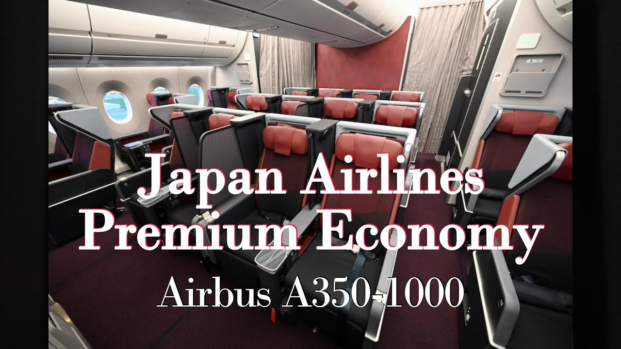 Japan Airlines Premium Economy from LAX to HND Vlog | Seat, Food, Comfort | Airbus A350-1000 JL015✈️