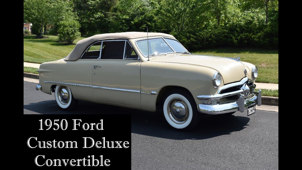 1950 Ford Custom Deluxe Convert