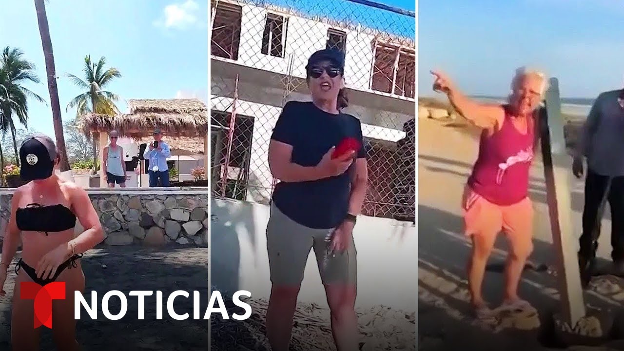 Extranjeros en México tratan de adueñarse de las playas | Noticias Telemundo