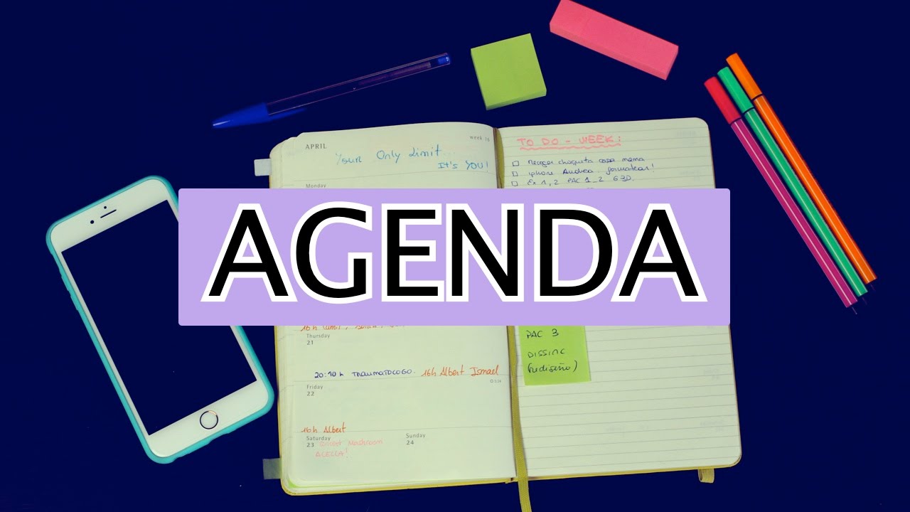 Mi agenda Moleskine + cómo la organizo | Christine Hug