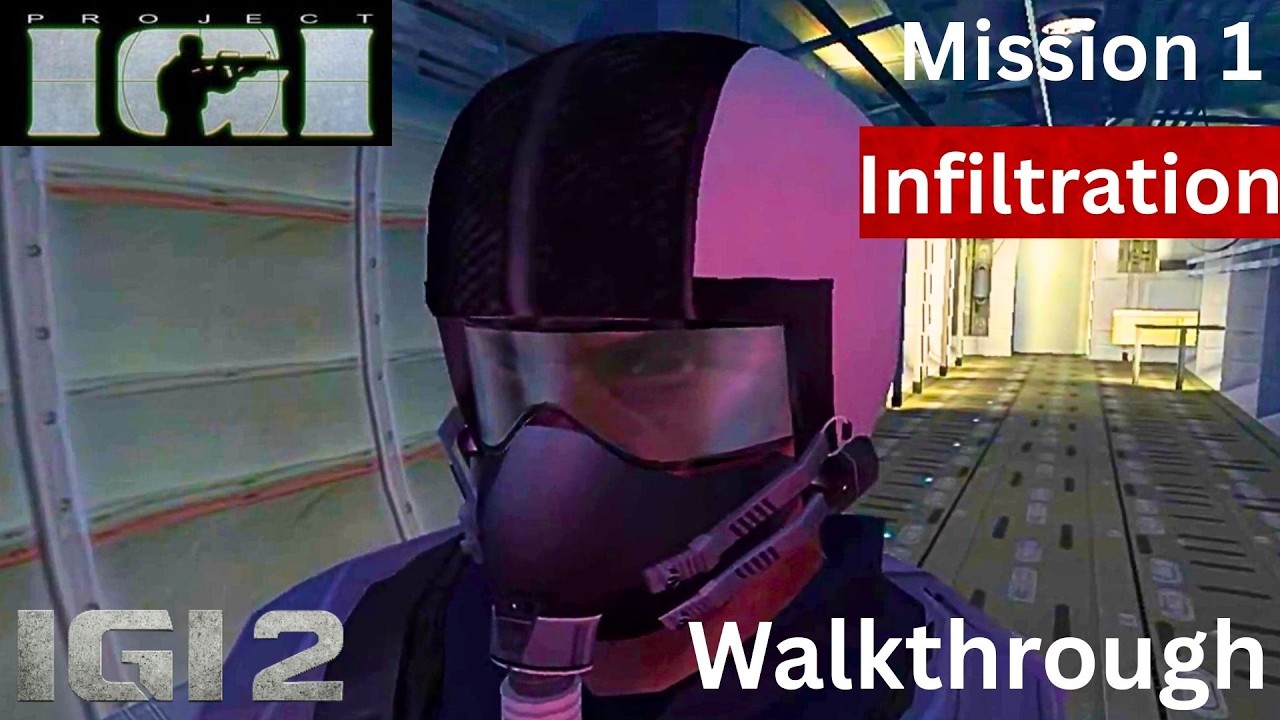 IGI-2 Covert Strike Mission #1 Infiltration gameplay Walkthrough HD