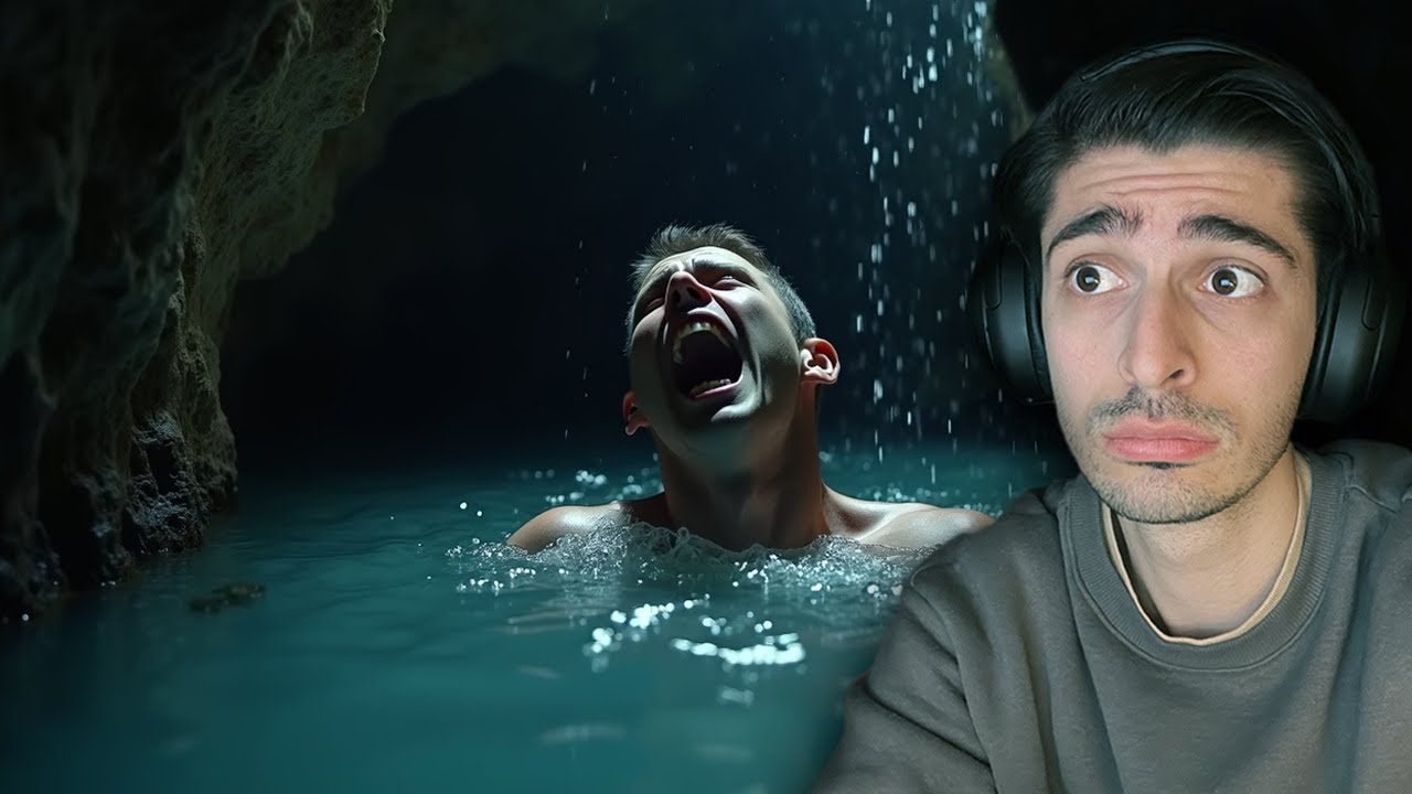 In HORROR H&Ouml;HLE EINGESPERRT? Die unheimlichsten Aufnahmen! | Reaction