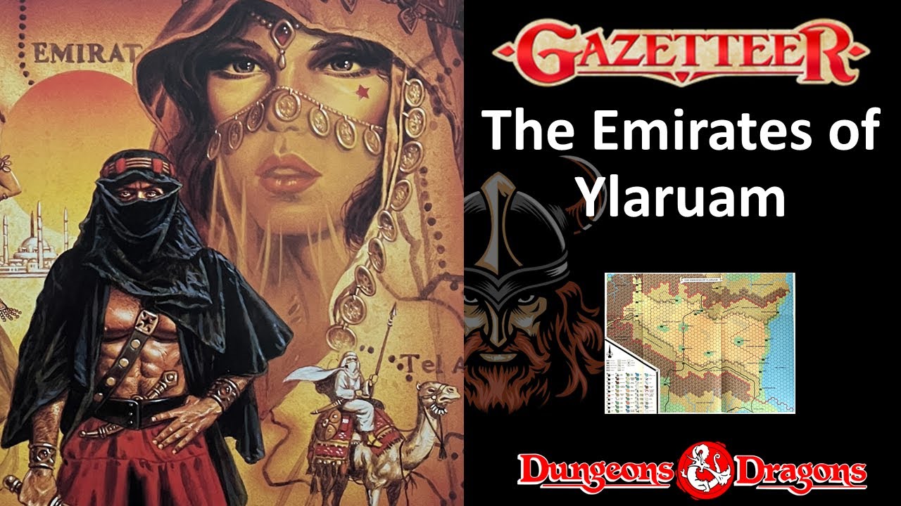 Gaz2 The Emirates of Ylaruam - the second BECMI Gazetteer set in the Known World (Mystara)