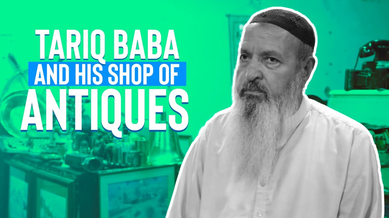 Tariq Baba and his shop of antiques