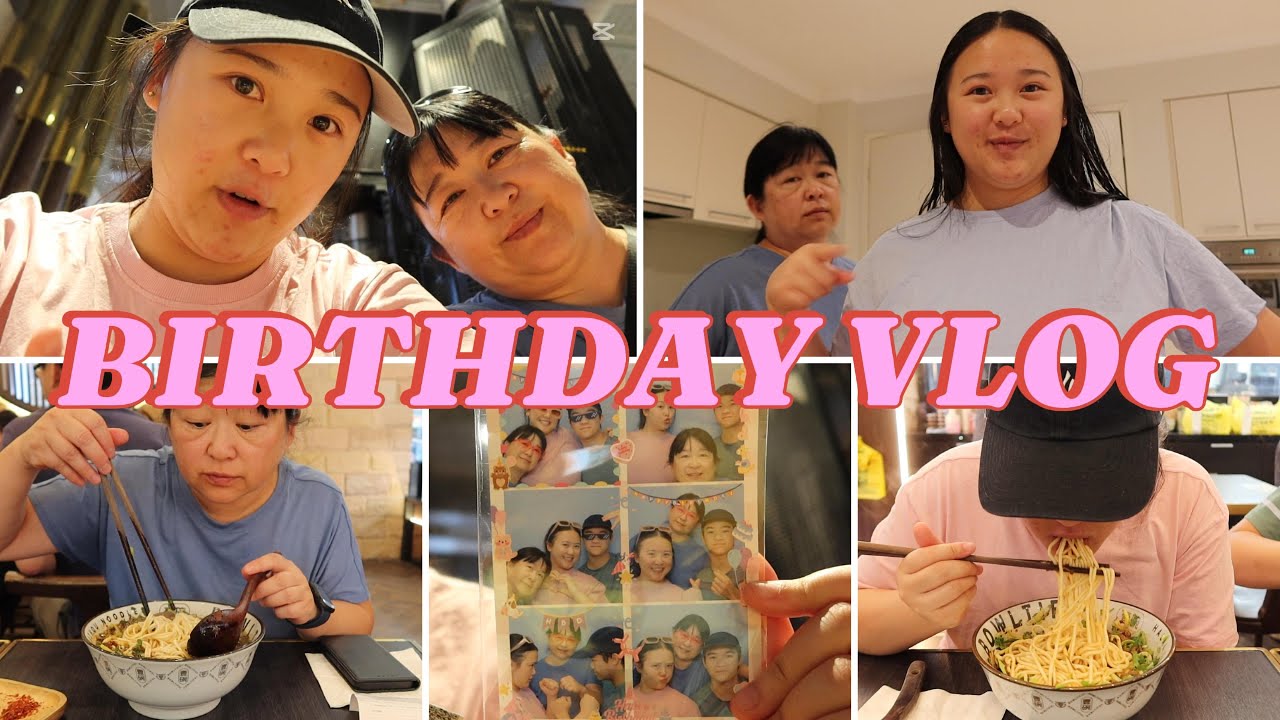 My BIRTHDAY vlog | Brunetti, HAMA film, Old Man Pho and Krispy Kreme
