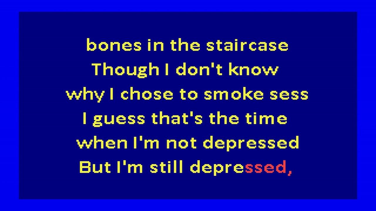 wu tang clan - C.R.E.A.M. (karaoke)