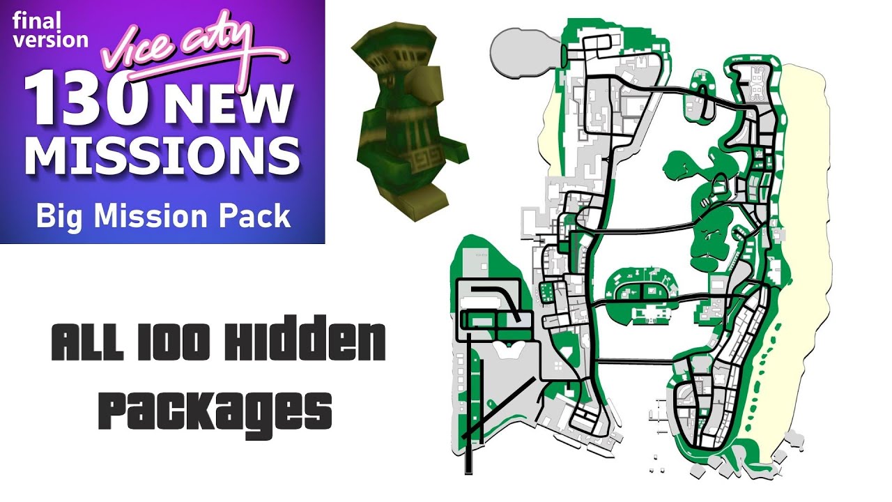 Vice City Big Mission Pack (Final Version) - All 100 Hidden Packages