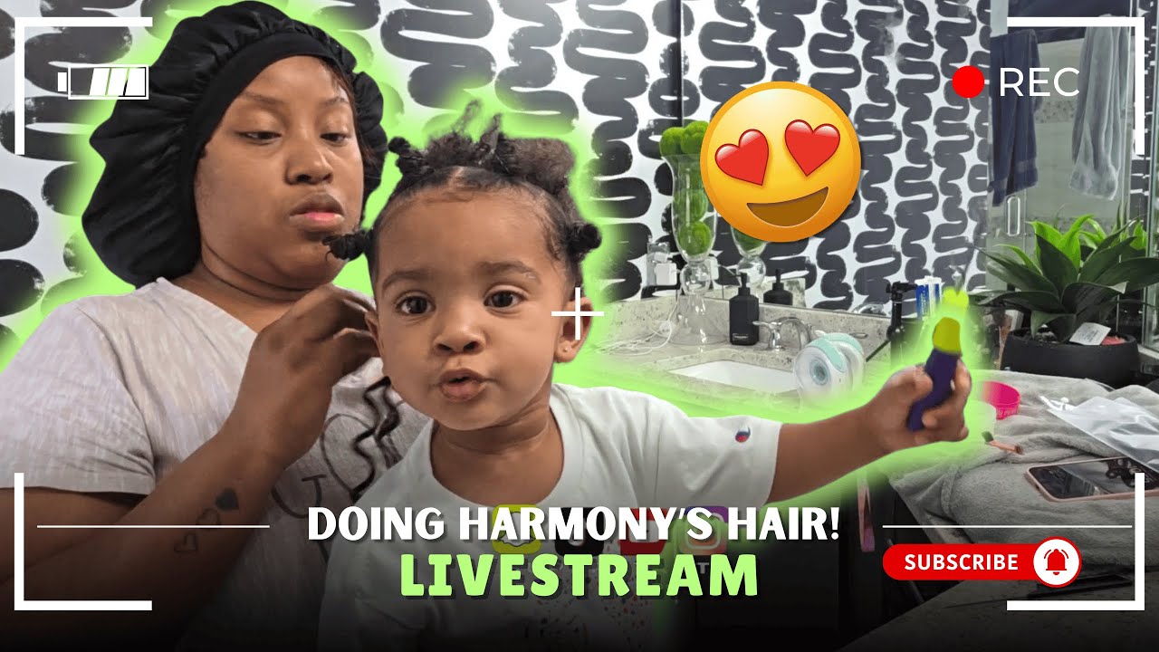 DOING HARMONY'S HAIR FOR DREAM'S PARTY!!