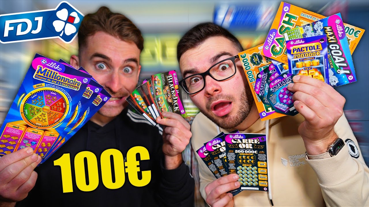 ON ACHÈTE 100€ DE TICKET A GRATTER FDJ ! (Arnaque ?)