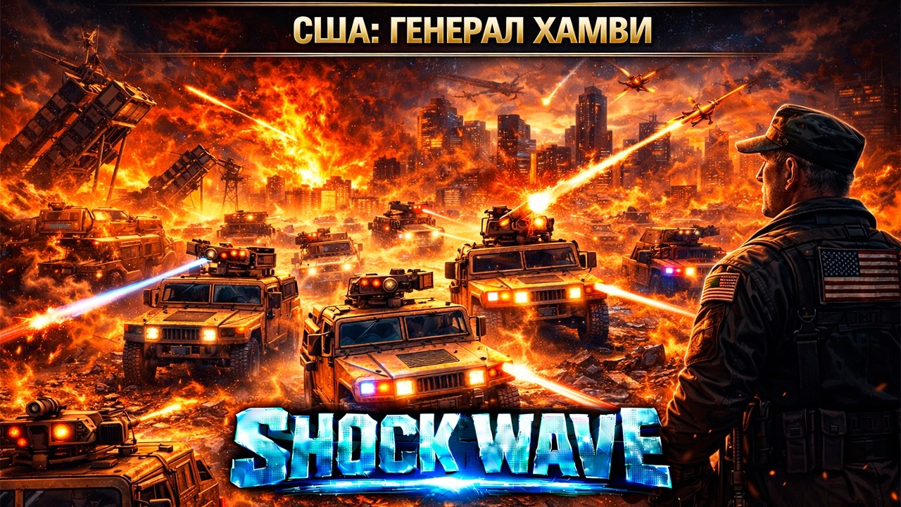 НОВЫЙ ГЕНЕРАЛ США (SHOCK WAVE GENERALS)🚀🚀🚀