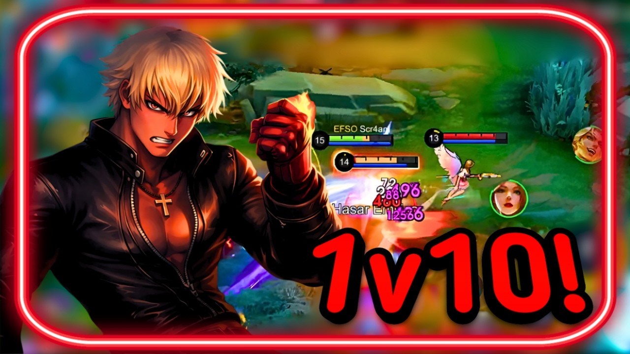 1v10 Attım Ama Yetmedi… (Gusion)