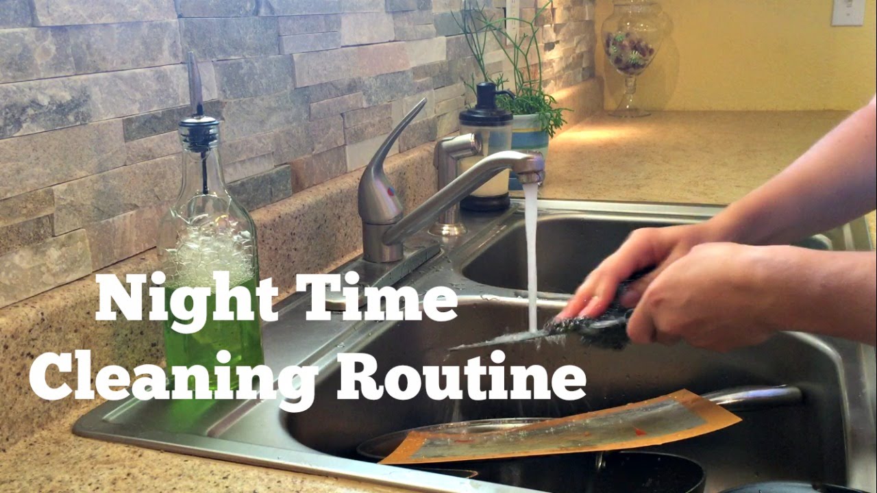 Night Time Cleaning Routine! | Clean with Me
