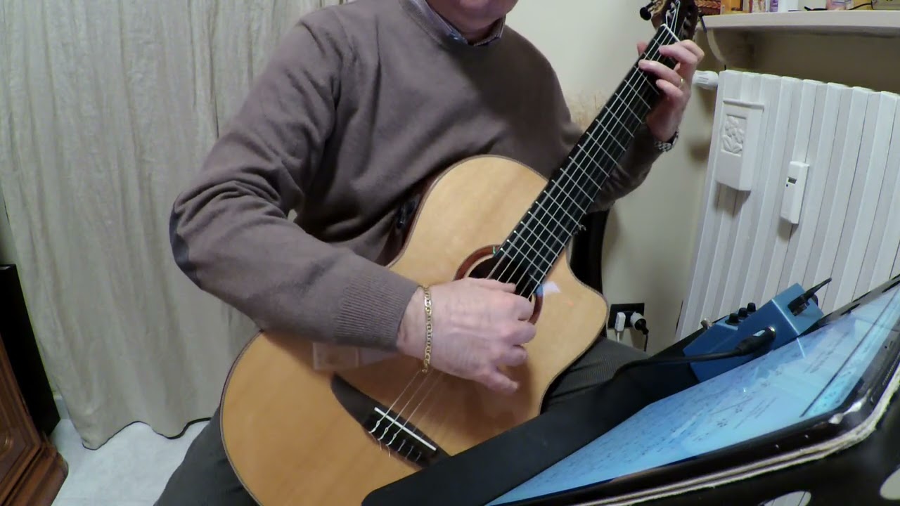 Fields of gold (Sting) fingerstyle guitar solo
