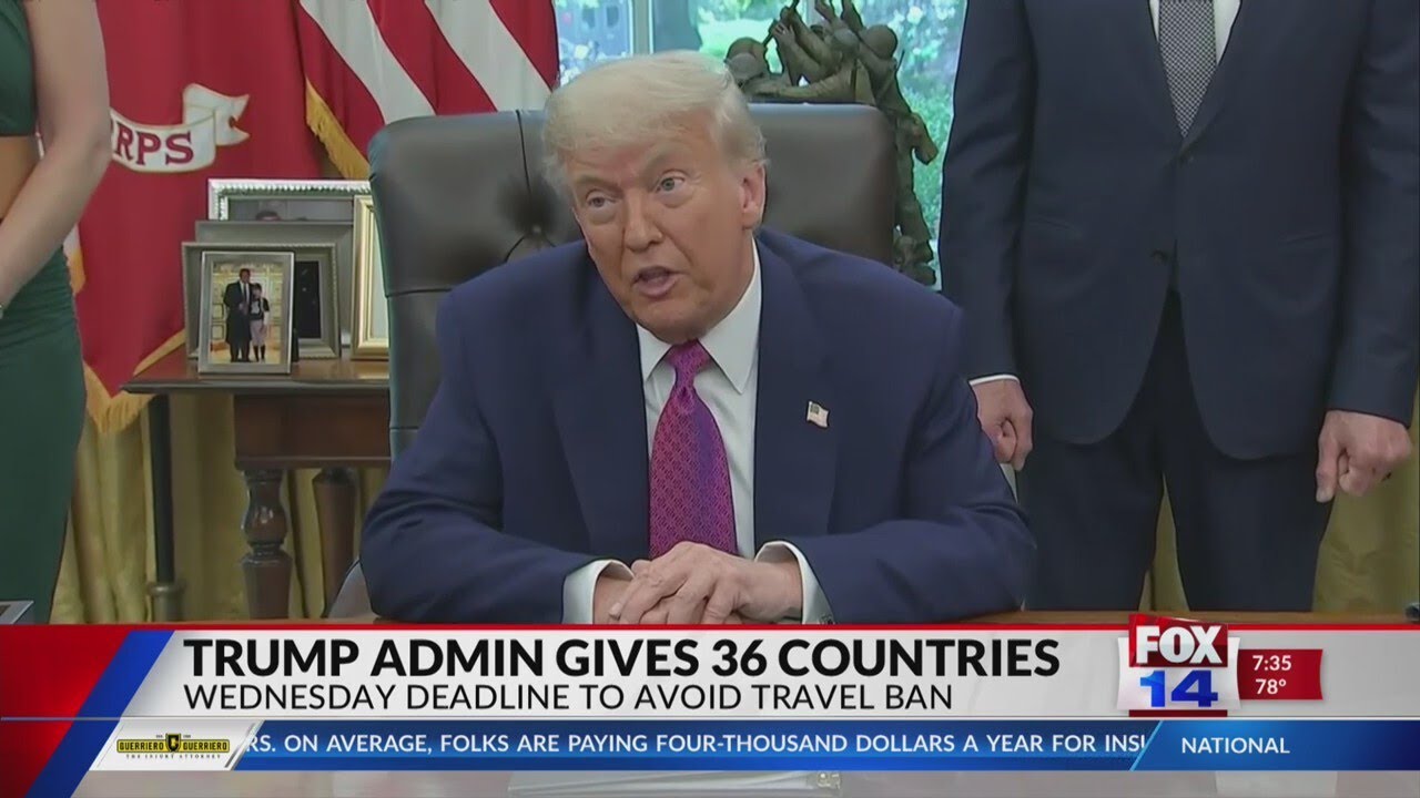 Trump administration gives 36 countries new travel ban deadline