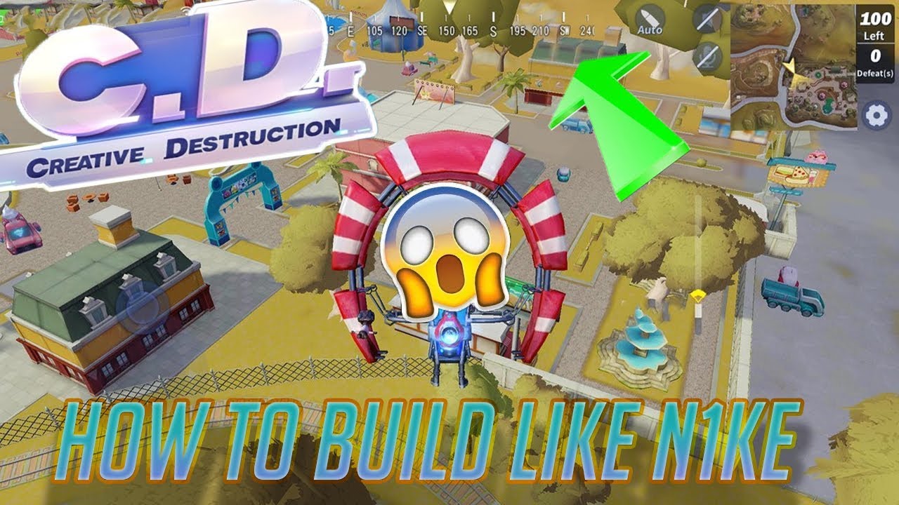 BUILDING TIPS + GAME THAT GOT ME BANNED (Creative Destruction)