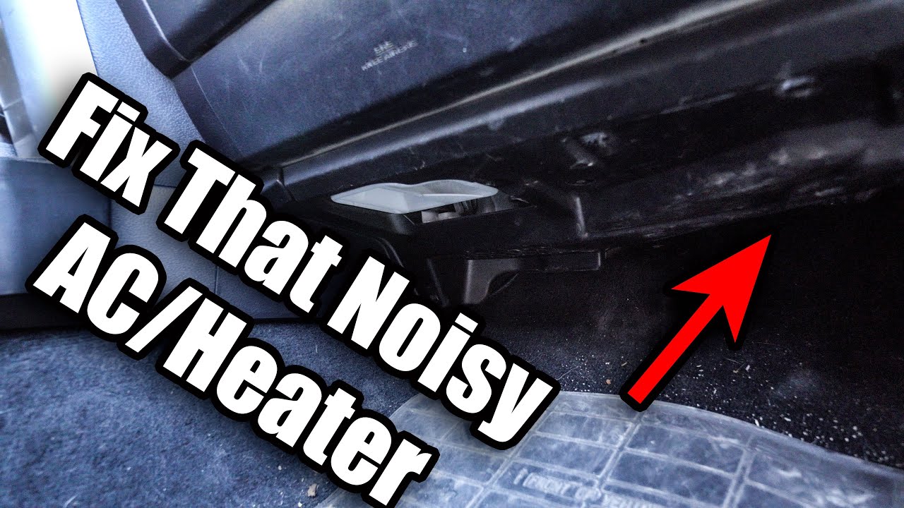 How to Replace A Toyota Blower Motor