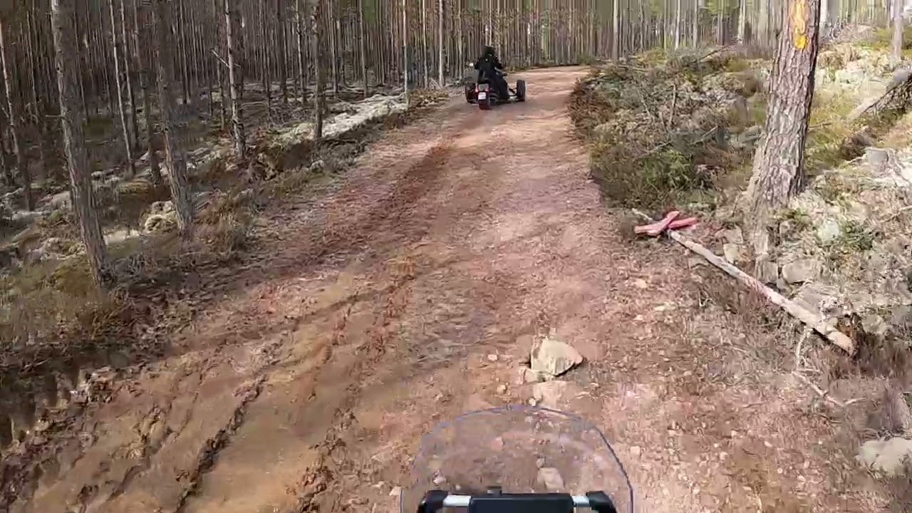 Test some gravel road with the Can am Ryker 900 Rally 👌