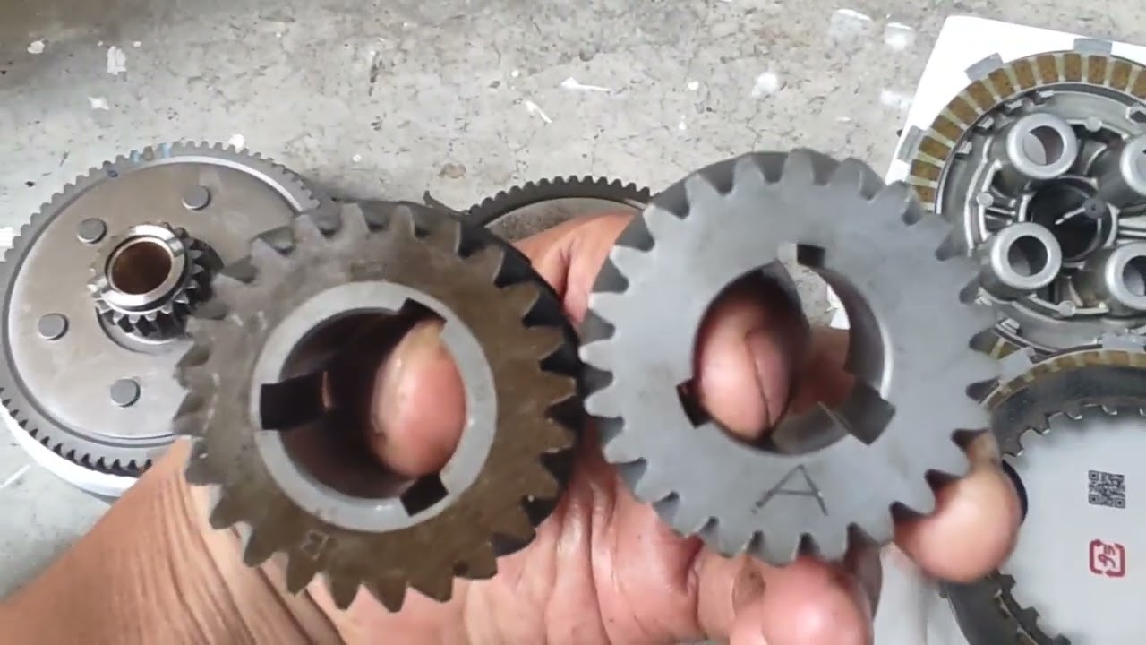 Y15 bunyi clutch kita tukar seketul lagi senang