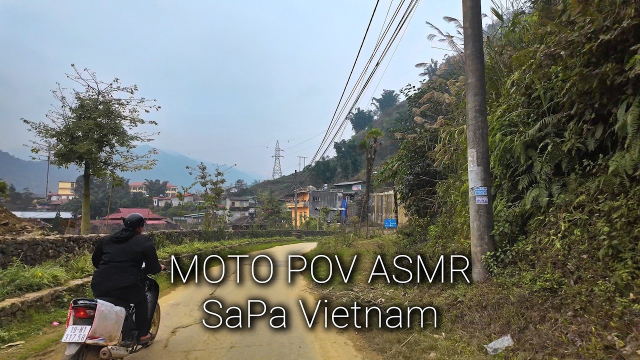 MOTO POV ASMR | SaPa Vietnam