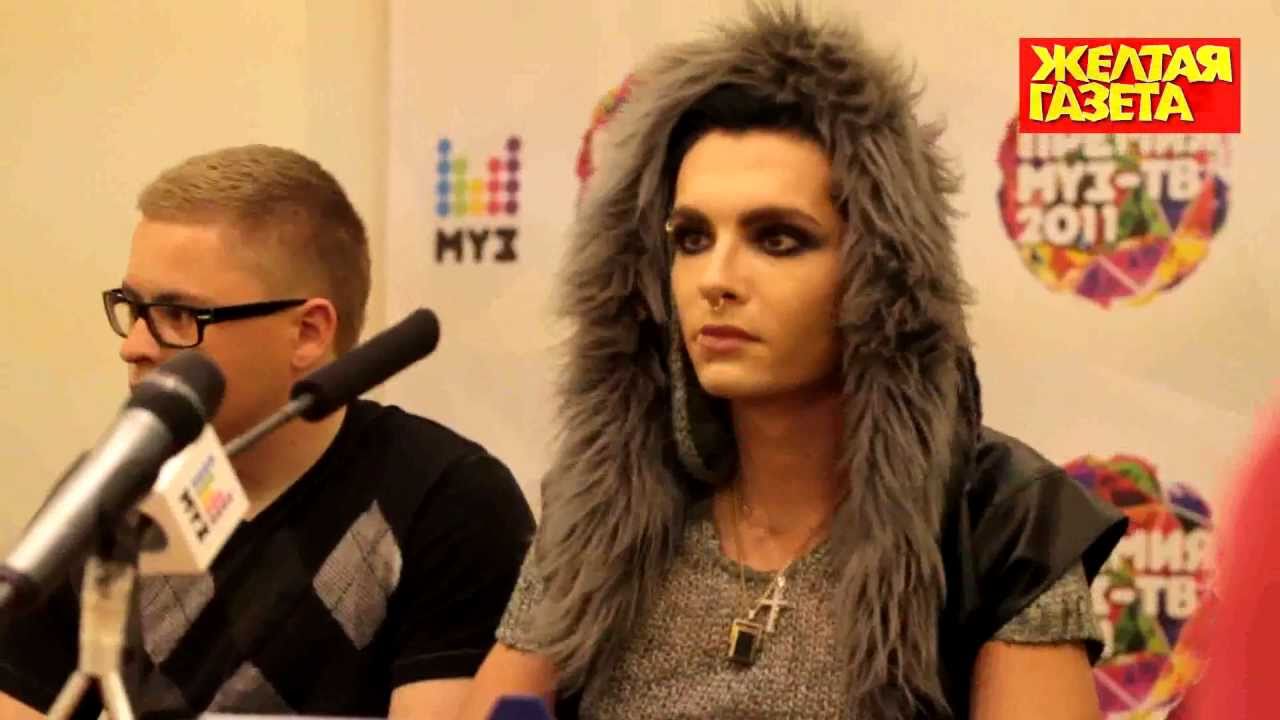 Tokio Hotel на MUZ TV 2011