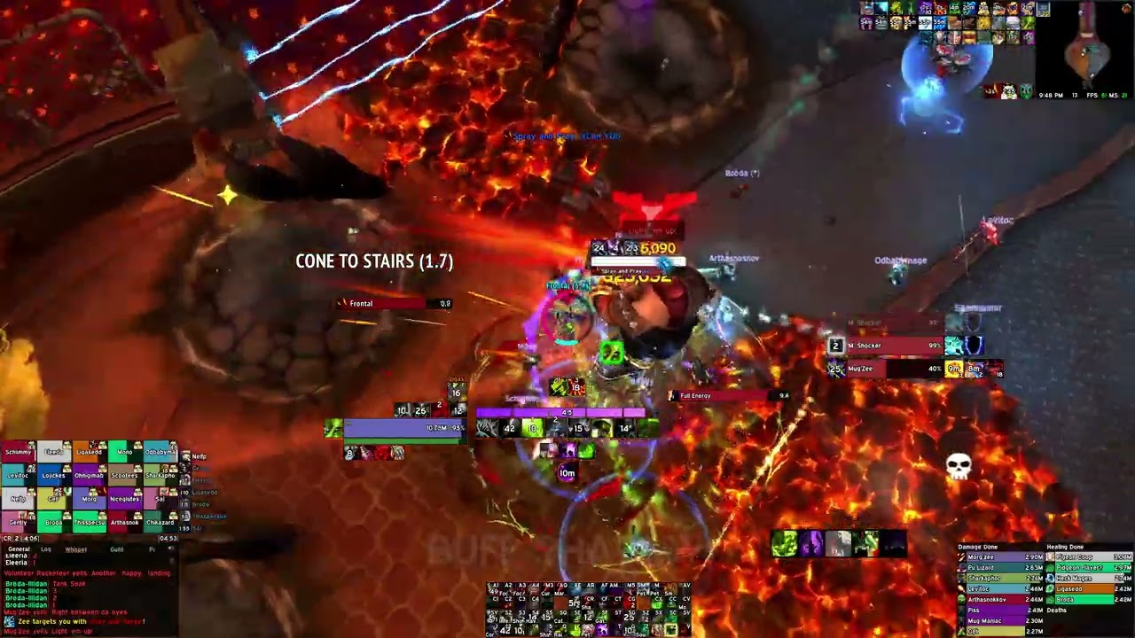 Mythic Mug'zee - Destruction Warlock POV - Nascent Team 8