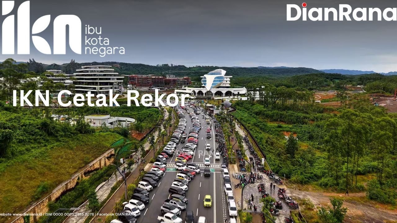 Kabar Nusantara bersama Dian Rana ! Penutup liburan IKN dipadati pengunjung #Dianrana