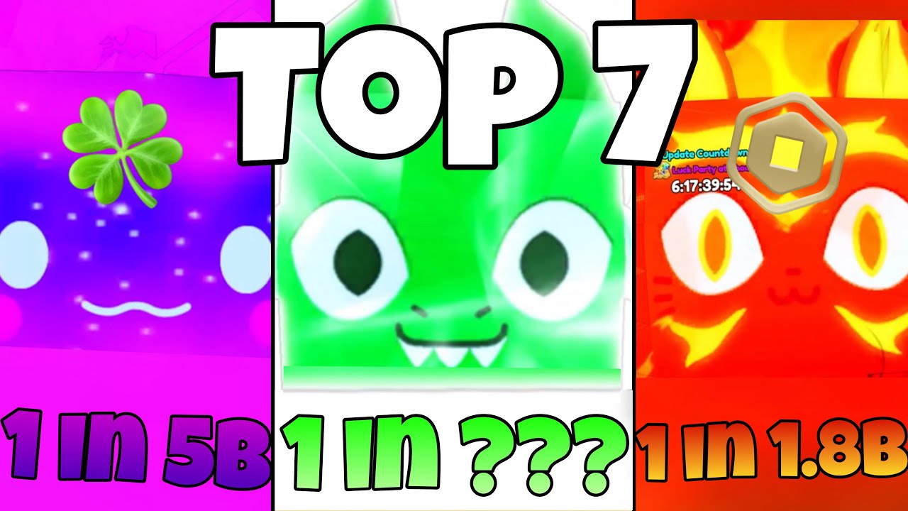 Top 7 luckiest YouTubers in the new Pets Go Update! 🍀✨