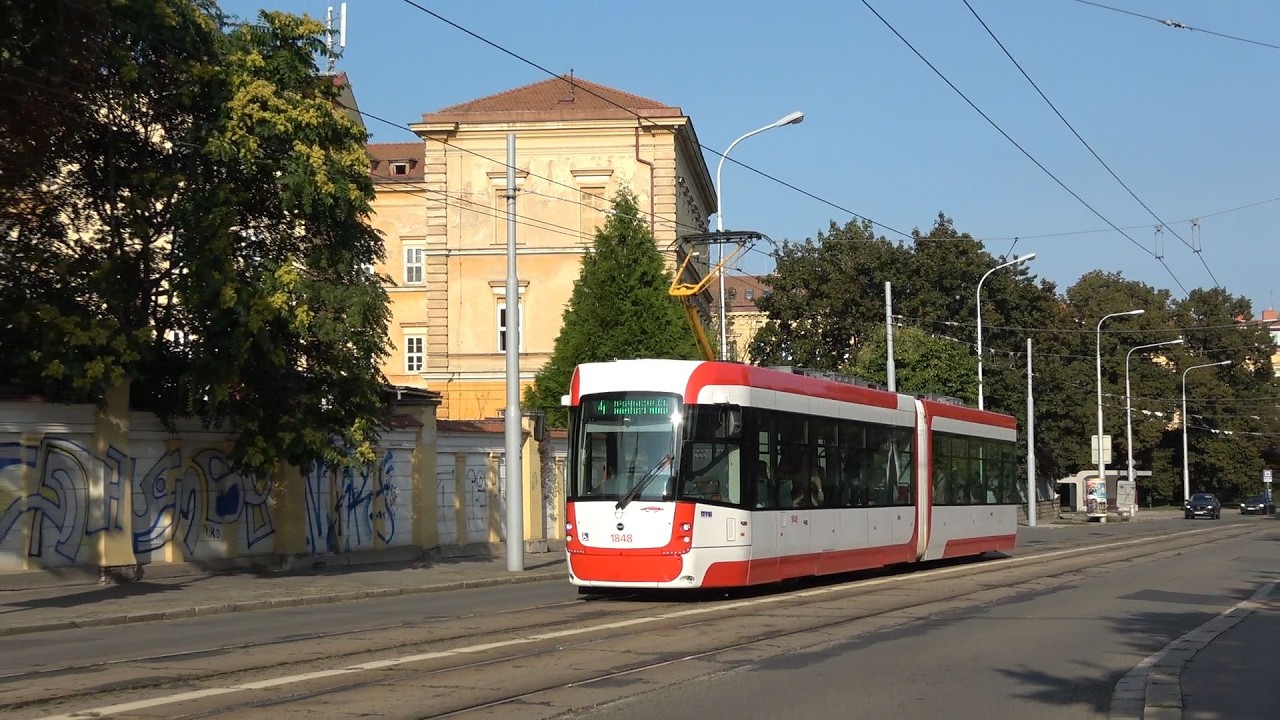 MHD v Brně | Ulice Údolní před rekonstrukcí