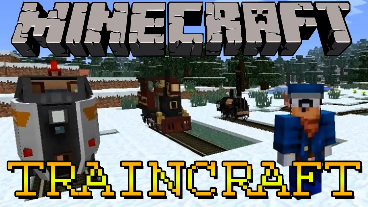 Да разгледаме #19 | Minecraft - Traincraft |