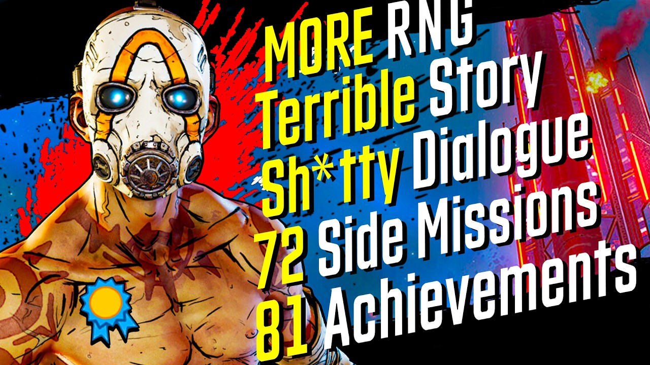 Я на 100% прошёл Borderlands 3. Это был прекрасный беспорядок.
