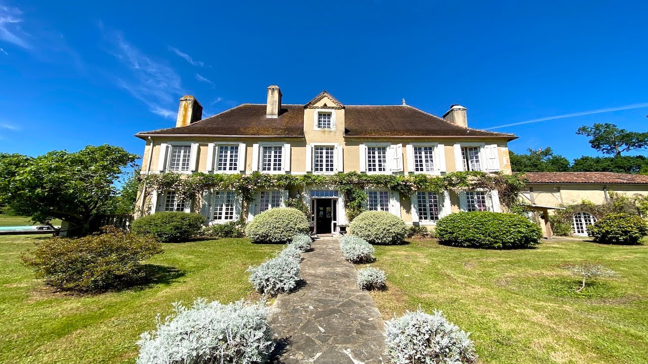 An Elevated & Imposing Country Manor House | SOLD by French Character Homes