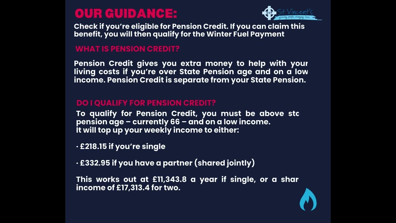 Winter Fuel Allowance Guidance