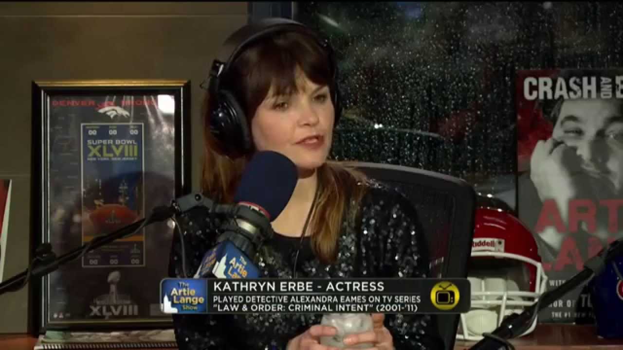 The Artie Lange Show - Kathryn Erbe (in-studio) Part 1
