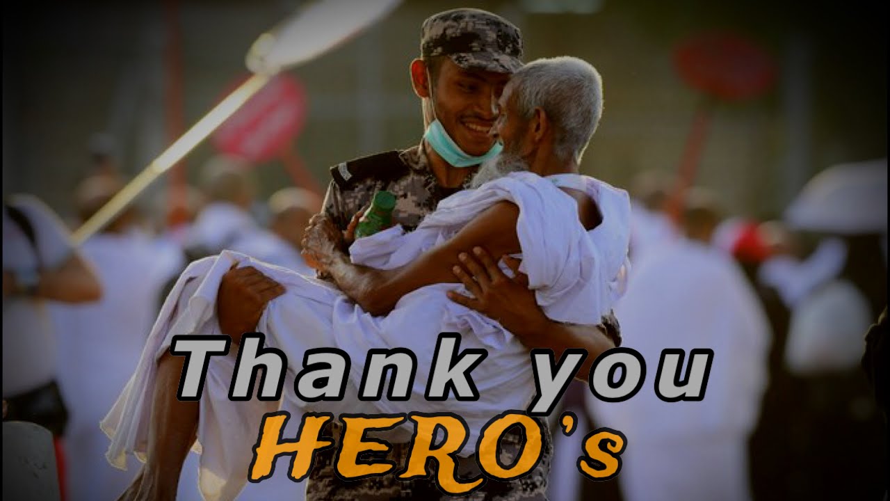 Thank you hero’s || Security Forces serving pilgrims in Makkah