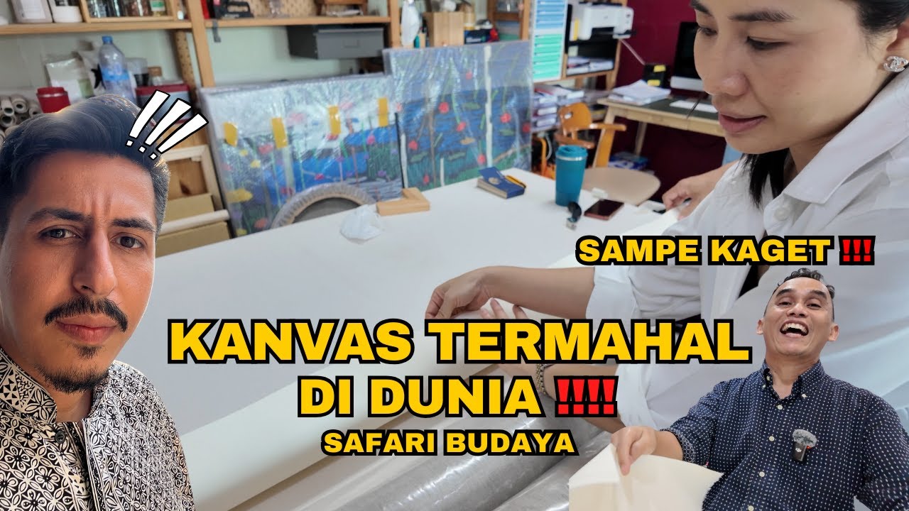 BELI KANVAS TERMAHAL DI DUNIA 😱😱 ~ Vlog 4