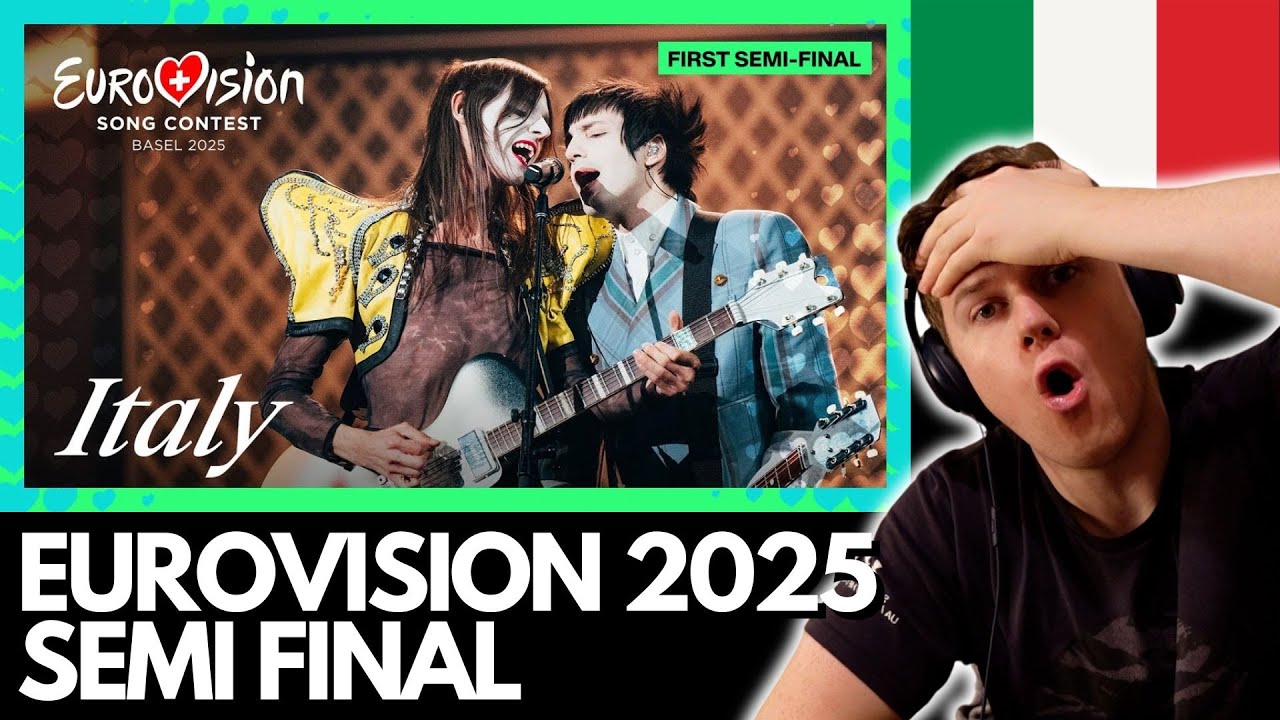 🇮🇹Lucio Corsi - Volevo Essere Un Duro (LIVE) - IRISH REACTION