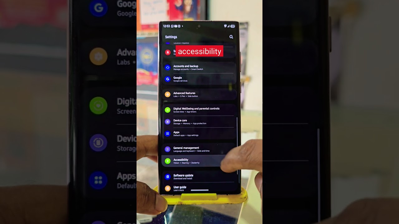 How to enable caller name announcement in Samsung phones |  read caller name Samsung