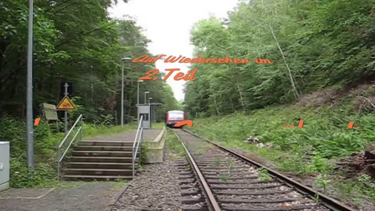 Mit der Regiobahn von Eisenberg zum Eiswoog