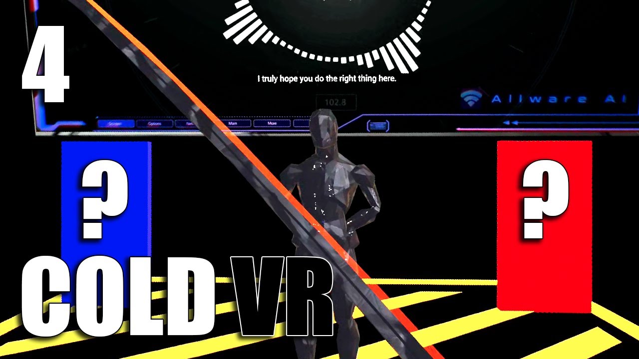 Cold VR | Part 4 Ending | RED OR BLUE DOOR?